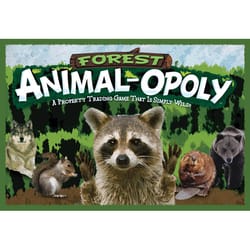 Late for the Sky Forest Animal Opoly Board Game Multicolored