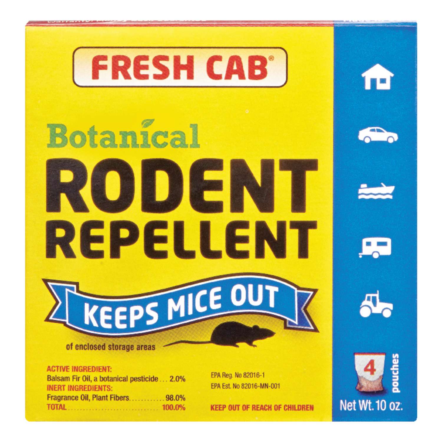 Fresh cab on sale rodent repellent