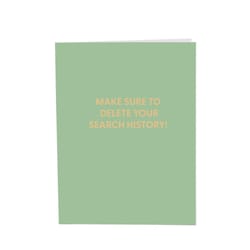 Chive Blank Greeting Card Make sure to delete your search history!