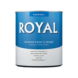 Royal Eggshell Tint Base Ultra White Base Paint Interior 1 qt