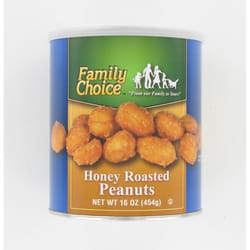 Family Choice Honey Roast Peanuts 16 oz Can