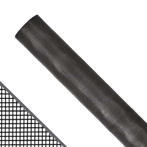 8 in. x 100 ft. Charcoal Fiberglass Vent Mesh