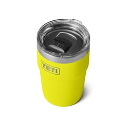 YETI Rambler 16 oz Firefly Yellow BPA Free Tumbler with MagSlider Lid