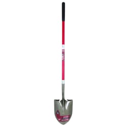 Ace 57.25 in. Steel Round Digging Shovel Fiberglass Handle