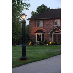 Mayne Signature Lamp Post Black