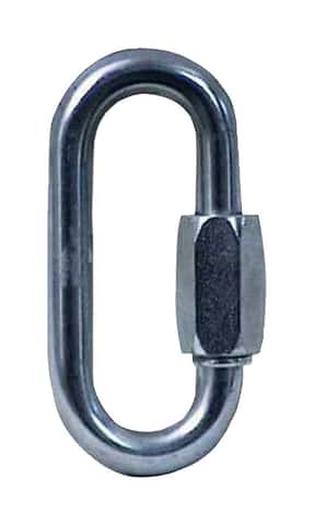 Campbell Zinc-Plated Steel Quick Link 3300 lb 4-1/4 in. L Campbell Zinc-Plated Steel Quick Link 3300 lb 4-1/4 in. L