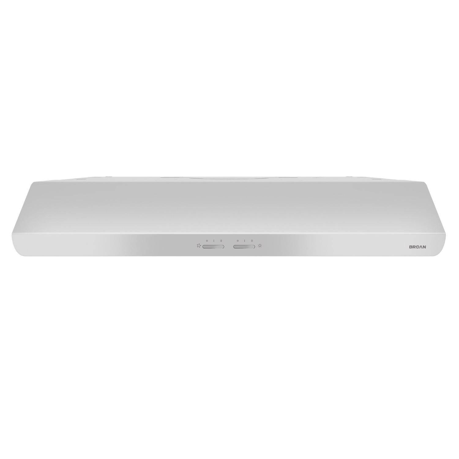 Broan-NuTone Sahale 30 in. W White Range Hood Uae Electronic uaeelectronic.com