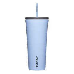 Corkcicle Cold Cup 24 oz Santorini BPA Free Insulated Straw Tumbler