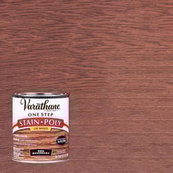 Varathane Semi-Gloss Red Mahogany Oil-Based Oil Modified Urethane One-Step Stain/Poly 1 qt