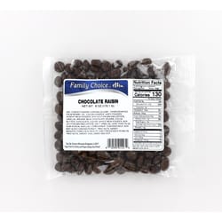 Family Choice Chocolate Raisins Candy 6 oz