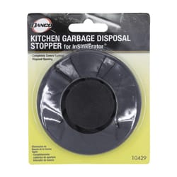Danco Garbage Disposal Stopper Black Plastic 3-1/5 in.