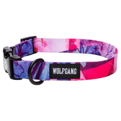 Wolfgang Pink DayDream Polyester Dog Adjustable Collar Large