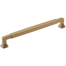 Amerock Stature Transitional Rectangle Cabinet Pull 8-13/16 in. Champagne Bronze 1 pk