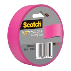 Scotch Expressions 0.94 in. W X 20 yd L Expressions Tape Pink
