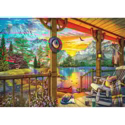 Eurographics Dominic Davison Early Morning Fishing Jigsaw Puzzles Multicolored 500 pc