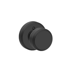 Schlage F Series Bowery/Greyson Matte Black Dummy Knob Right or Left Handed