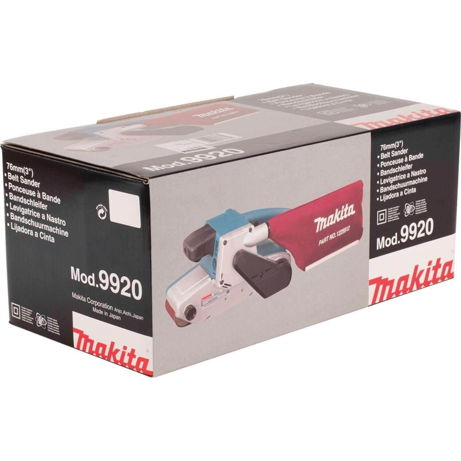 Makita 8.8 amps 3 in. W X 24 in. L Corded Belt Sander Tool Only