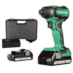 Metabo HPT 18V 1/4 in. Cordless Brushless Compact Impact Driver Kit (Battery & Charger)