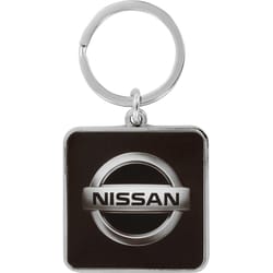 HILLMAN Nissan Metal Silver Decorative Keychain