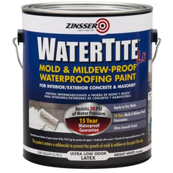 Zinsser WaterTite White Smooth Waterproofing Paint 1 gal