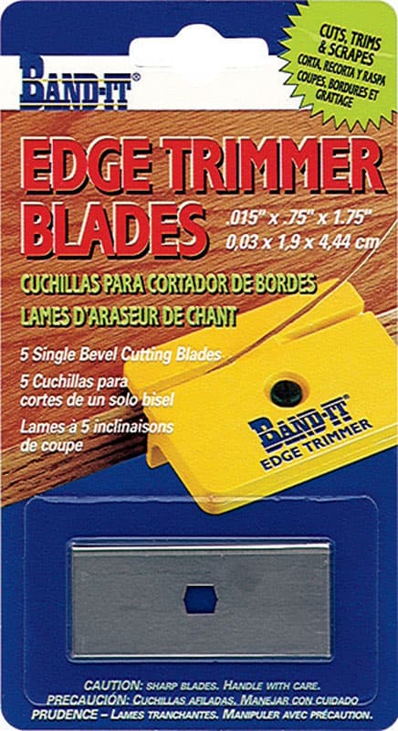 Band-It 0.75 in. W X 1.75 in. L Edge Trimmer Replacement Blades Band-It 0.75 in. W X 1.75 in. L Edge Trimmer Replacement Blades