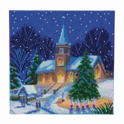 Crystal Art Craft Buddy Christmas Carols Craft Framed Kit Multicolored
