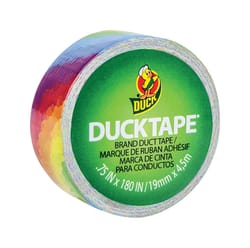 Duck 0.75 in. W X 180 in. L Multicolored Rainbow Duct Tape