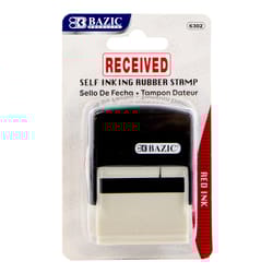 Bazic Products Received Self Ink Stamp Plastic 1 pc