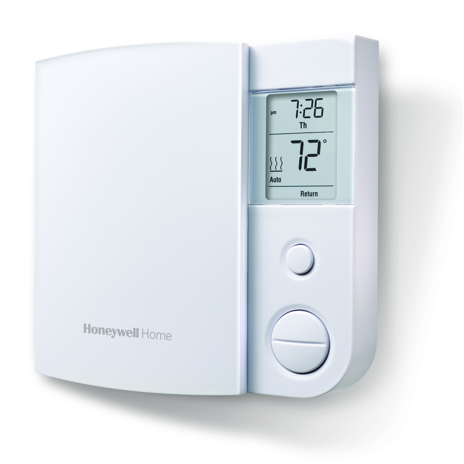 Photos - Thermostat Honeywell Heating and Cooling Push Buttons Programmable Baseboard Thermost 