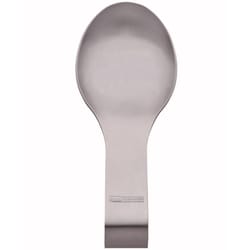 Amco Houseworks Silver Stainless Steel Spoon Rest