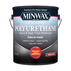 Minwax Water Based Oil-Modified Polyurethane Gloss Clear Polyurethane 1 qt