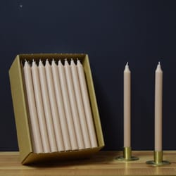 Kiri Tapers Sand Unscented Scent Taper Candle