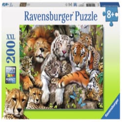 Ravensburger Big Cat Nap Puzzle Multicolored 200 pc