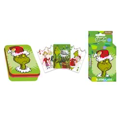 Aquarius Grinch Christmas Playing Cards Multicolored 54 pc