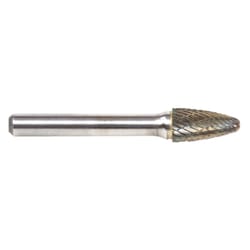 Forney 3/8 in. D X 2.5 in. L Tree Burr Tungsten Carbide 1 pc