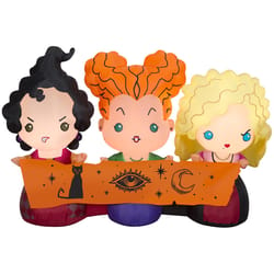 Disney 3.5 ft. LED Prelit Hocus Pocus Sanderson Sisters w/Banner Inflatable