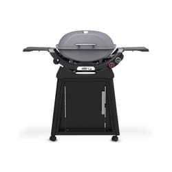 Weber Q 2800N+ w/Cart 1500392 2 Burner Liquid Propane Grill Smoke Gray