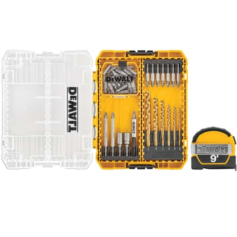 DeWalt Drill Drive Set with Tape Measure 52 pc Ace Hardware