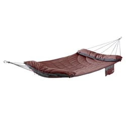 ENO SuperNest  55 in. W X 96 in. L 2 person Purple Spreader Bar Hammock