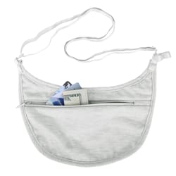 Travelon Gray Undergarment Crossbody Pouch