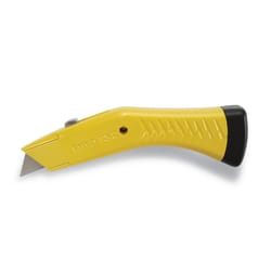 Lutz Quick Change #357 6 in. Retractable Utility Knife Yellow