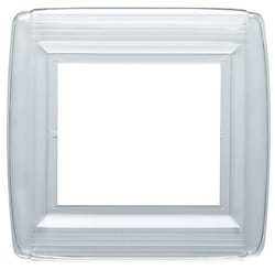 Westinghouse Clear 2 gang Plastic Wall Plate Shield 1 pk