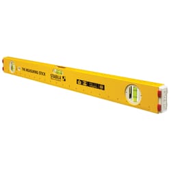 STABILA 24 in. Aluminum Type 80 A-2 Box Frame Level 3 vial