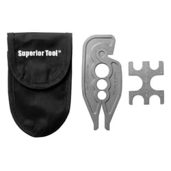 Superior Tool 3/4 in. PEX Crimping Tool Silver 1 pc