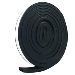 Frost King Black EPDM Rubber Foam Weather Seal For Doors and Windows 10 ft. L X 0.32 in.