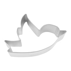 R&M International Corp International Corp 4 in. L Bird Cookie Cutter Silver 1 pc