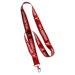 HILLMAN NCAA Polyester Red Lanyard