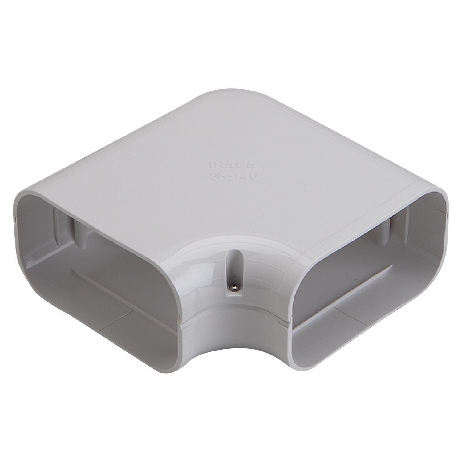 Slimduct Line Set Covers 7.5 in. W X 7.5 in. H White Sansujyuku sansujyuku.com
