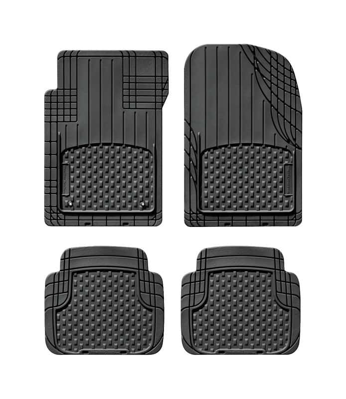 WeatherTech TrimToFit Black Thermoplastic Elastomer Auto Floor Mats 4