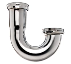 Ace 1-1/2 in. D Chrome Plated Brass J Bend